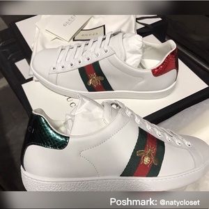 Gucci Ace Bee Embroidered